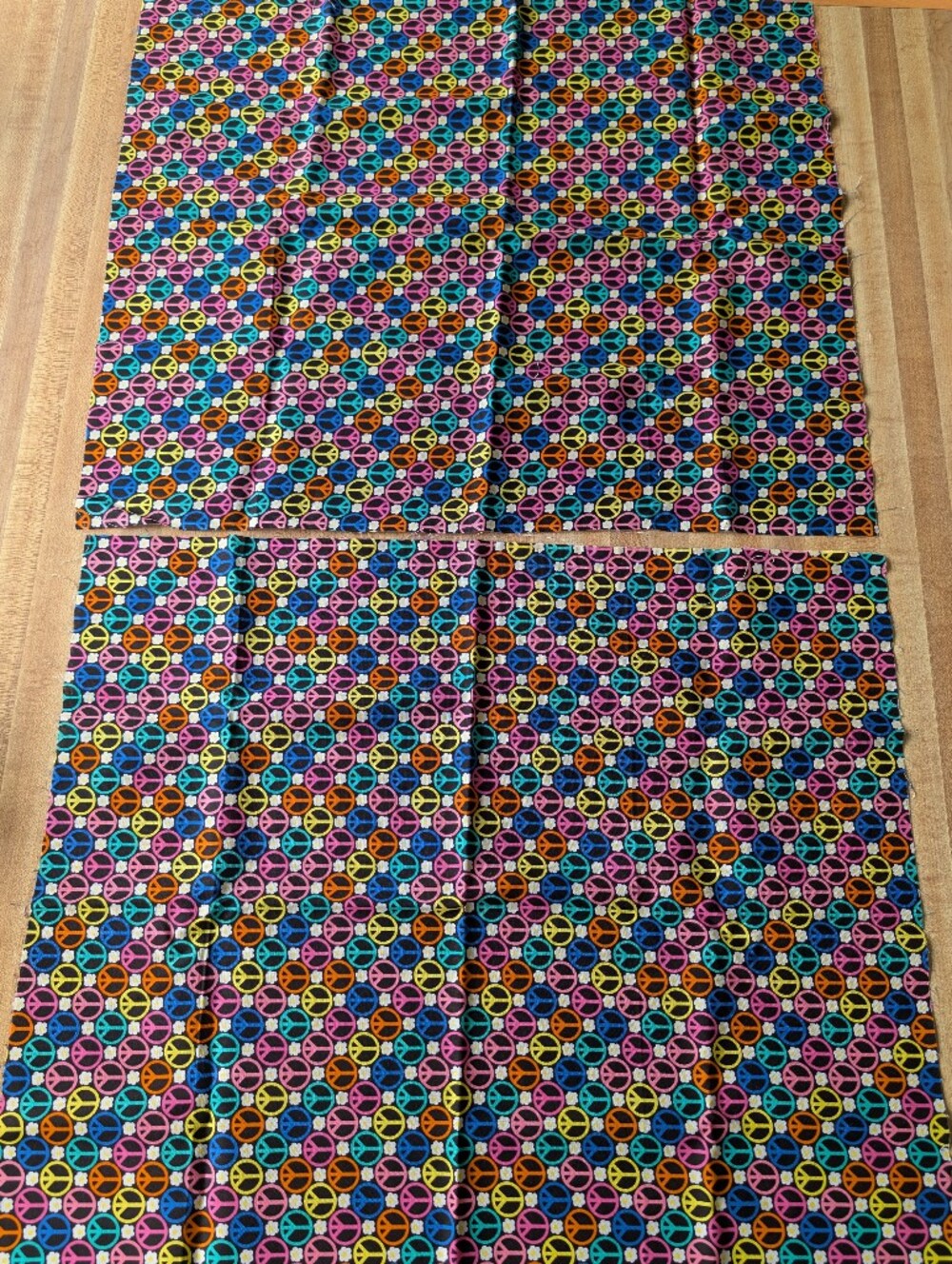 Colorful, Fun Patterns Cut Fabric Bundle (5 Pieces) - Picture 6 of 16